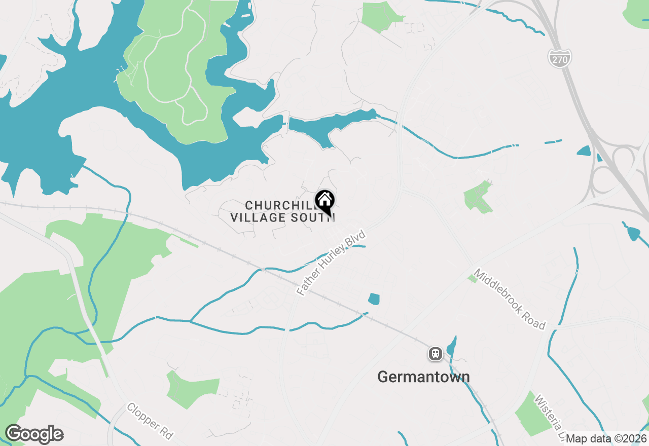 Map of 13413 Wisteria Drive, Germantown, MD 20874
