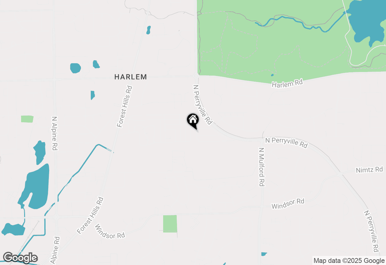 Map of 6839 Tupelo Road, Loves Park, IL 61111