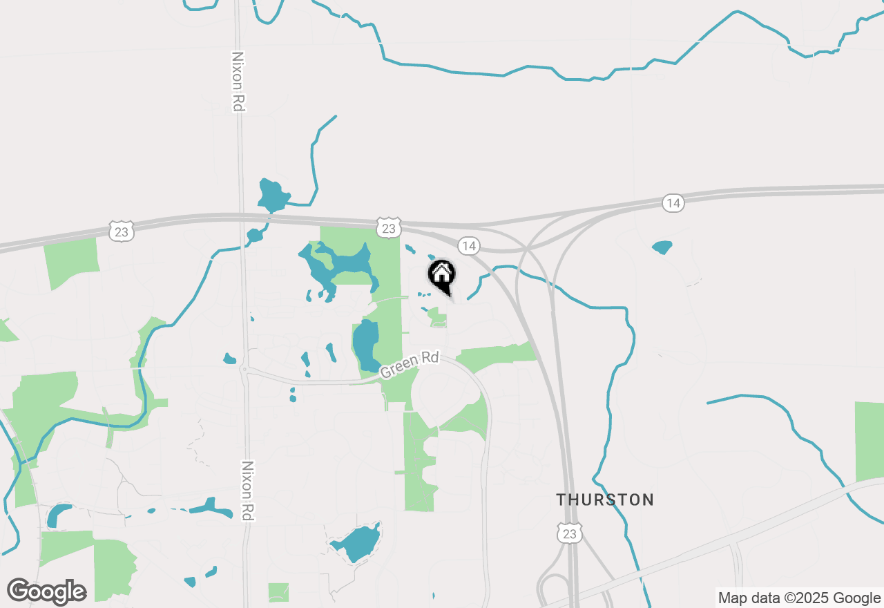 Map of 3201 Kilburn Park Circle, Ann Arbor, MI 48105