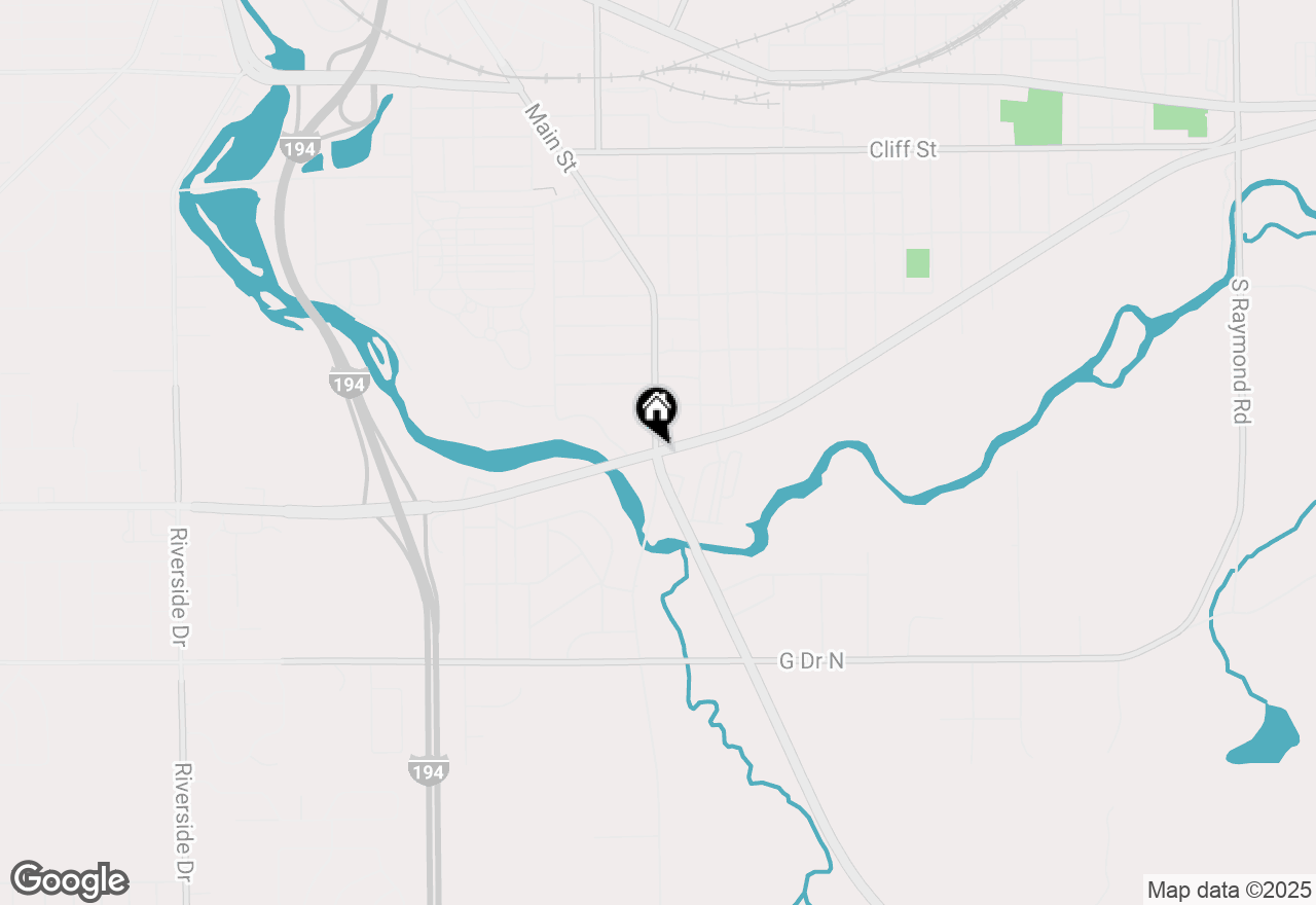 Map of 1001 E Columbia Avenue, Battle Creek, MI 49014