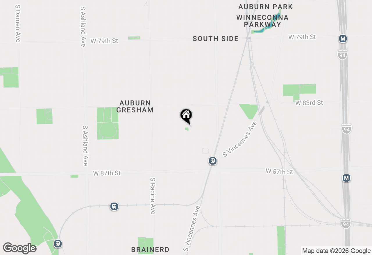 Map of 8419 S Morgan Street, Chicago, IL 60620