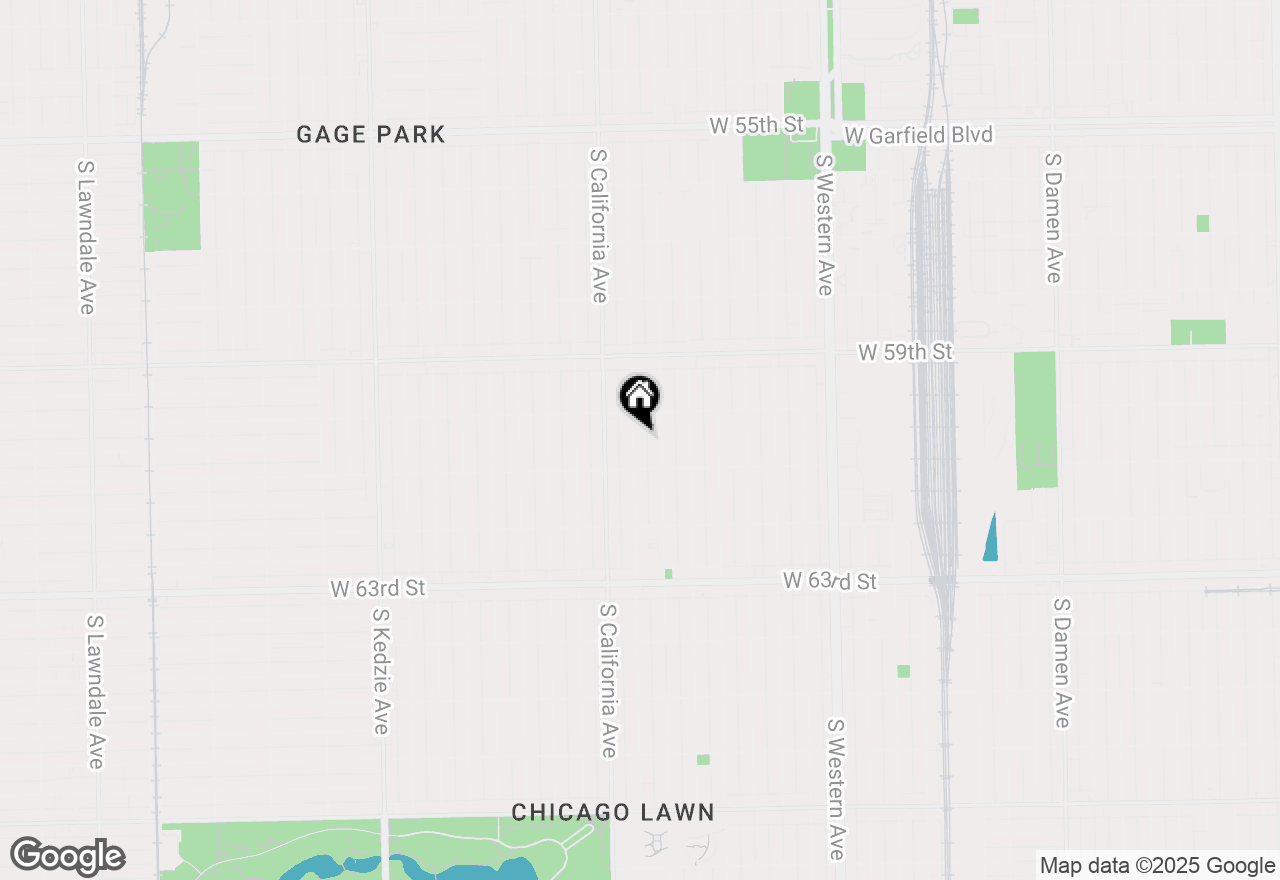 Map of 6029 S Fairfield Avenue, Chicago, IL 60629