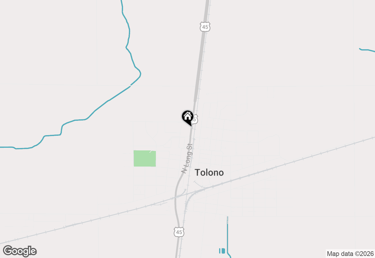 Map of 512 N James Street #512, Tolono, IL 61880