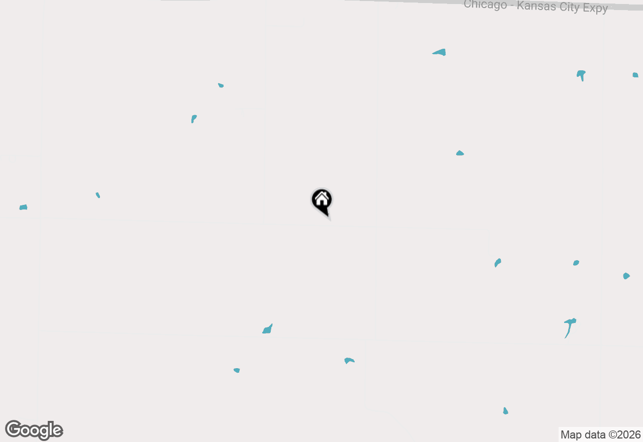 Map of 2330 E County Road 1400, Carthage, IL 62321