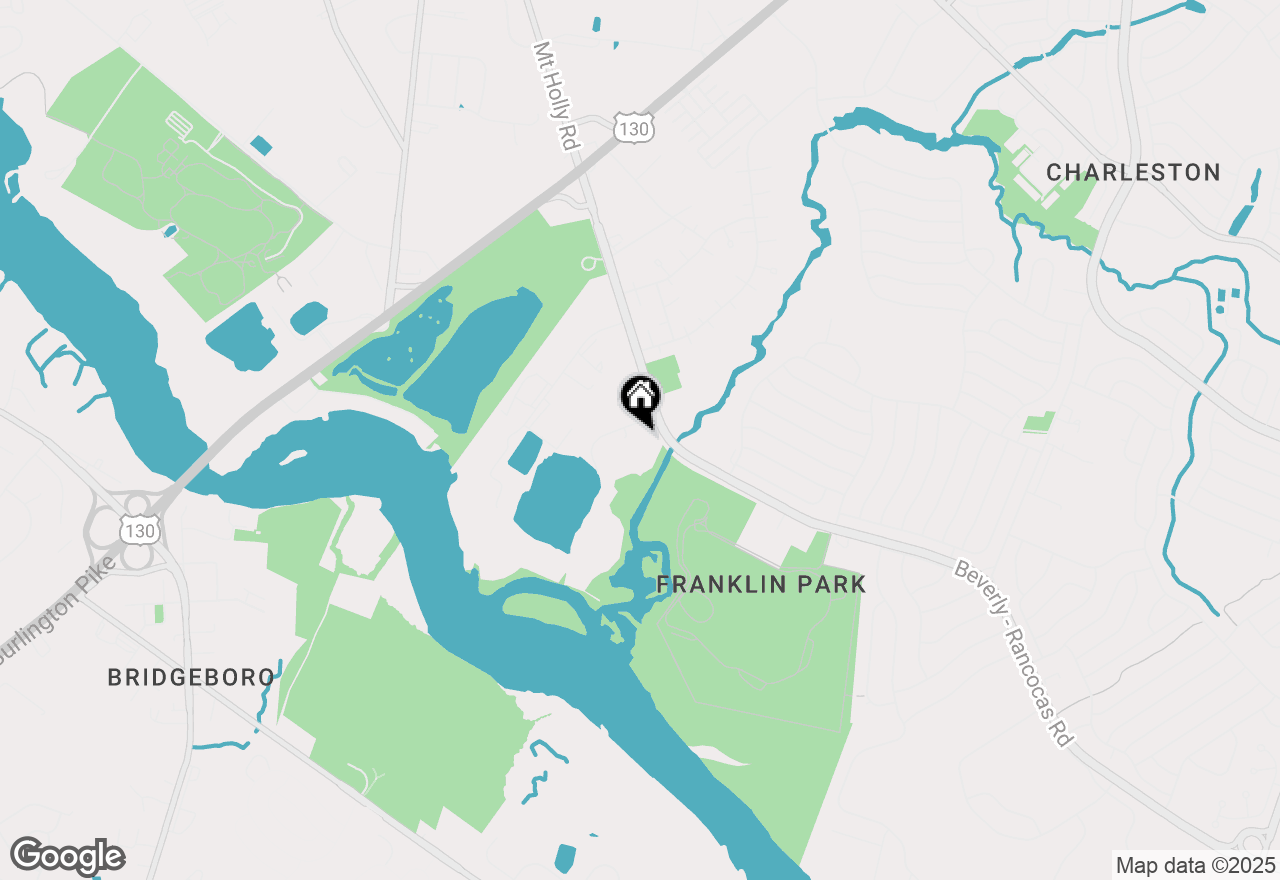 Map of 148 Bev-rancocas Road, Willingboro, NJ 08046