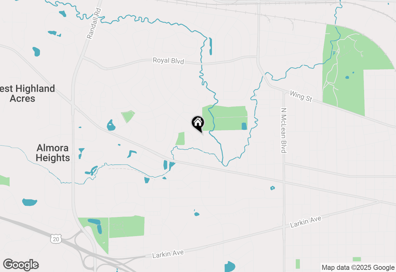 Map of 500 N Lyle Avenue, Elgin, IL 60123