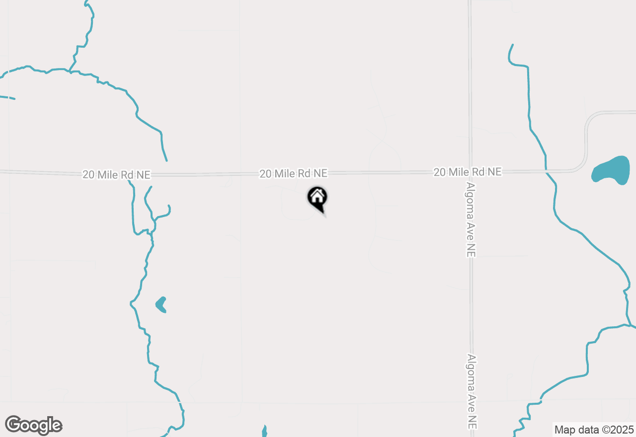 Map of 16304 Trent Ridge Drive, Cedar Springs, MI 49319