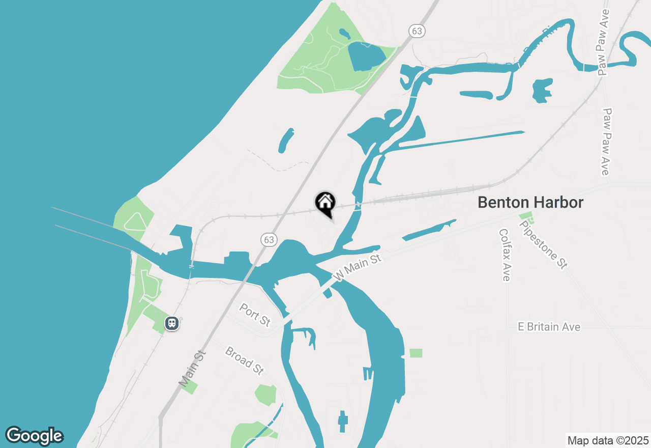 Map of 245 Cavelier Avenue, St. Joseph, MI 49085