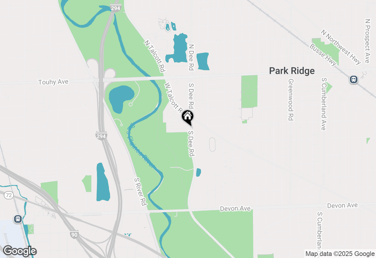 Map of 2300 Windsor Mall Court #2E, Park Ridge, IL 60068