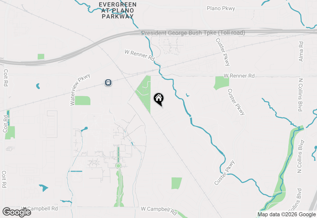 Map of 4 High Mesa Place, Richardson, TX 75080