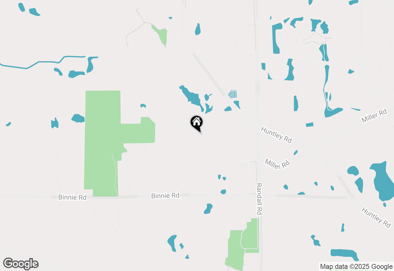 Map of 2424 Meadowsedge Lane, Carpentersville, IL 60110
