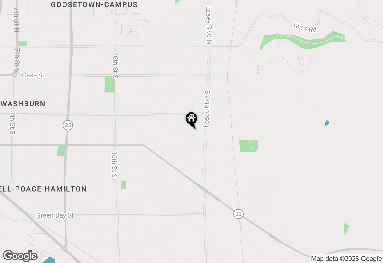 Map of 726 23rd St S, La Crosse, WI 54601