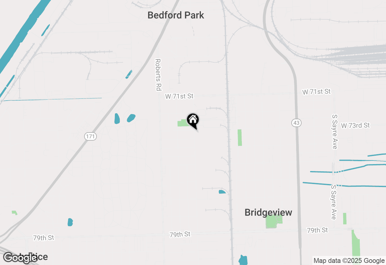 Map of 7300 S 78th Avenue #4, Bridgeview, IL 60455