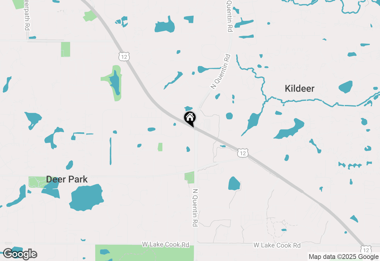 Map of 20876 N Rand Road, Kildeer, IL 60047