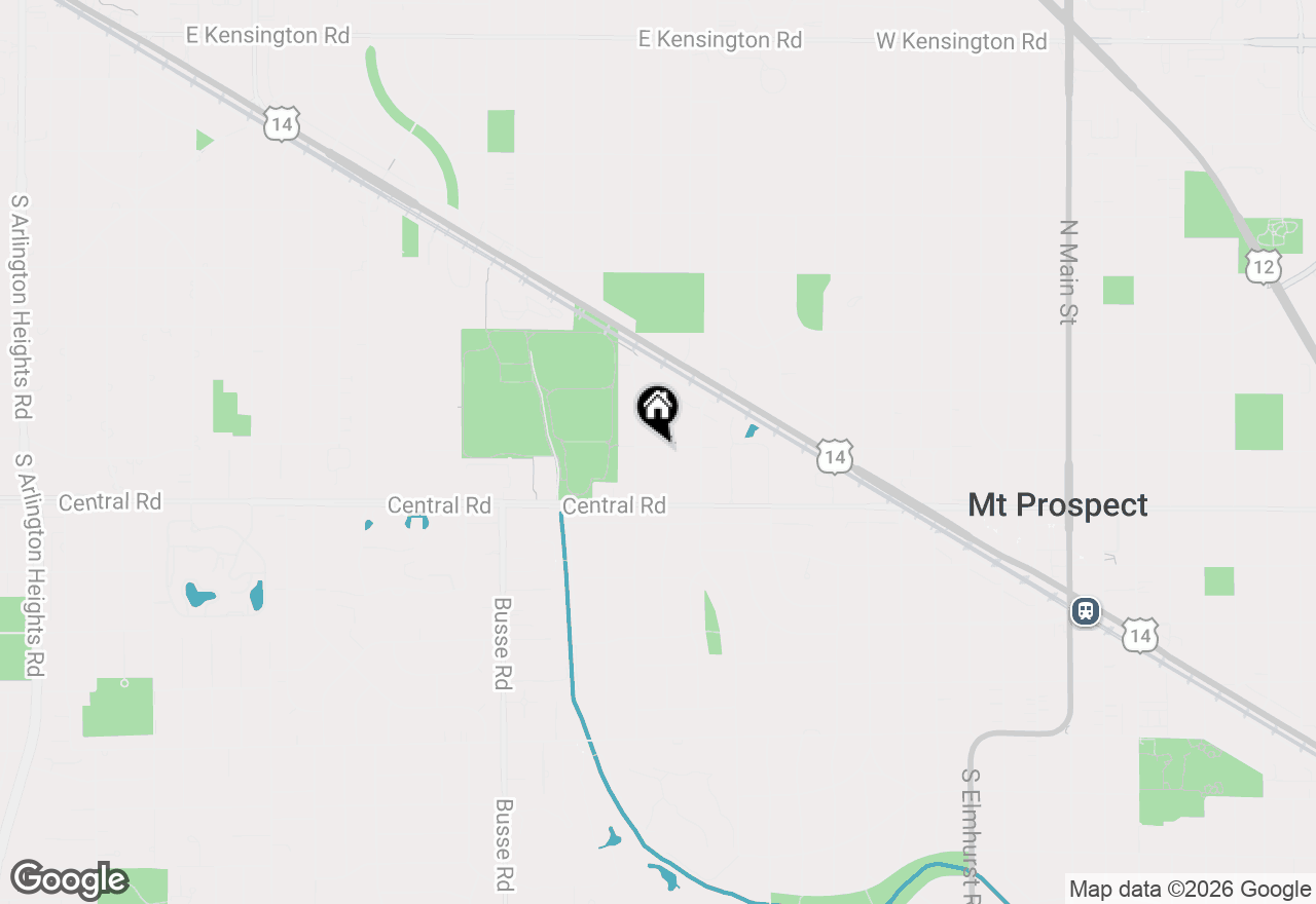 Map of 20 N Waverly Place, Mount Prospect, IL 60056