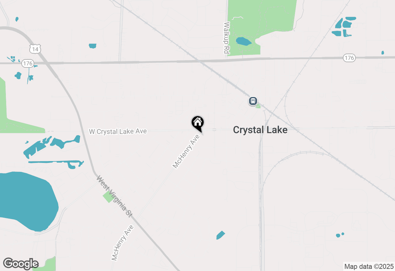 Map of 17 Mchenry Avenue, Crystal Lake, IL 60014