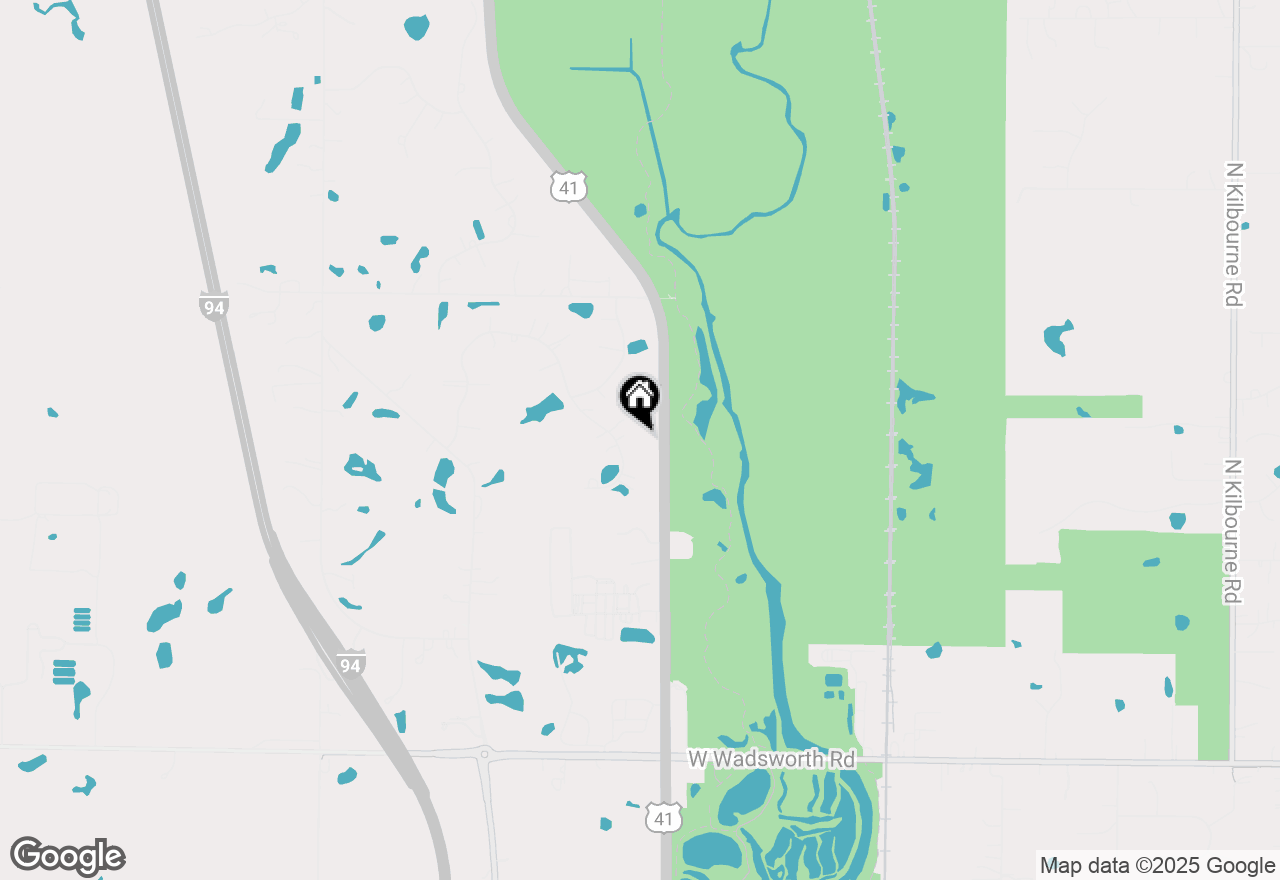 Map of 39587 Orchard Bluff Lane, Wadsworth, IL 60083
