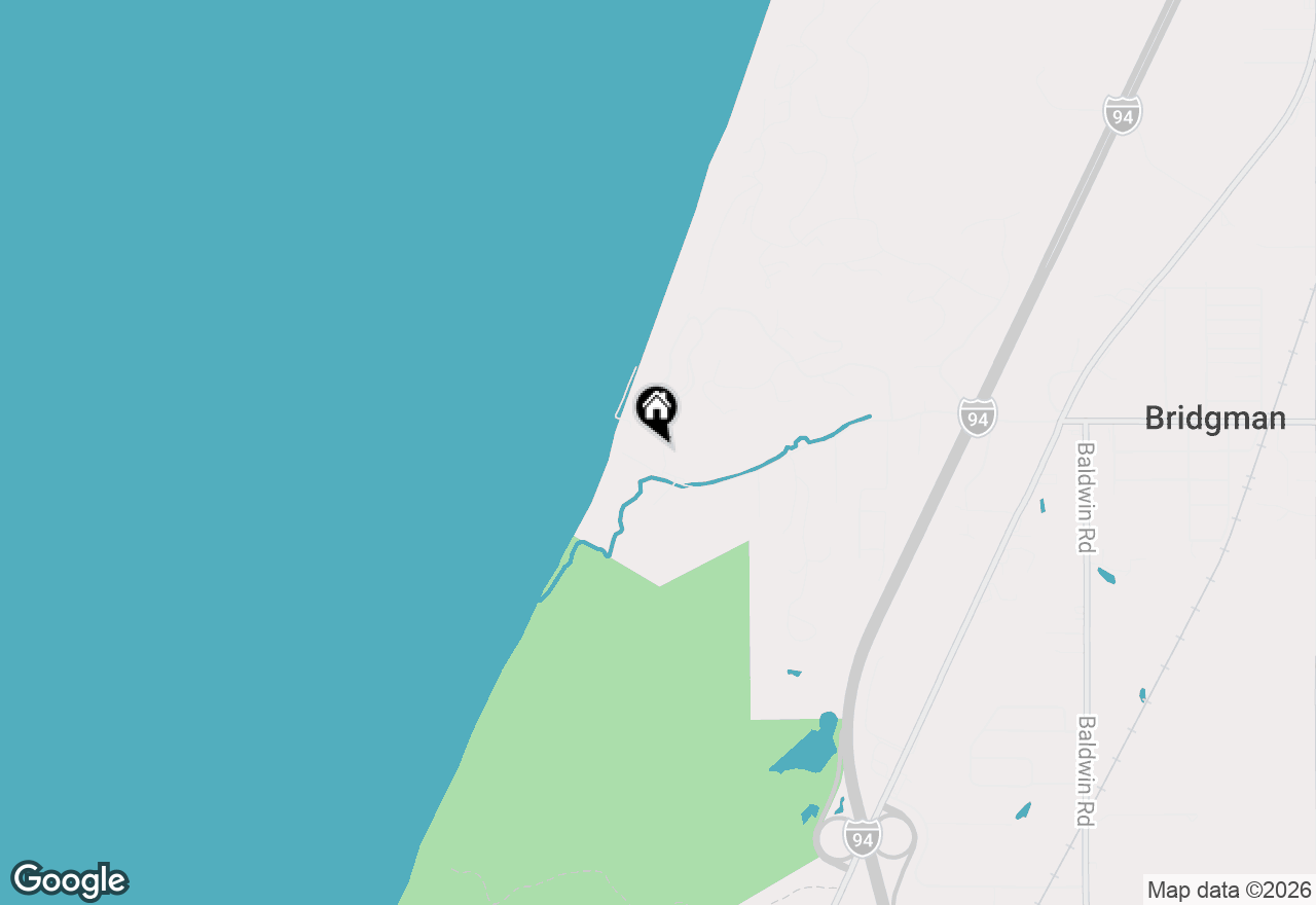 Map of 52 Lake Road, Bridgman, MI 49106