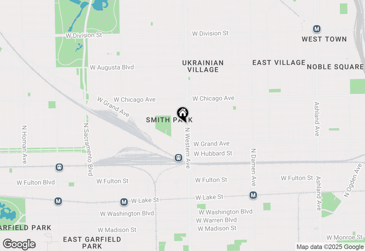 Map of 2417 W Erie Street #303, Chicago, IL 60612