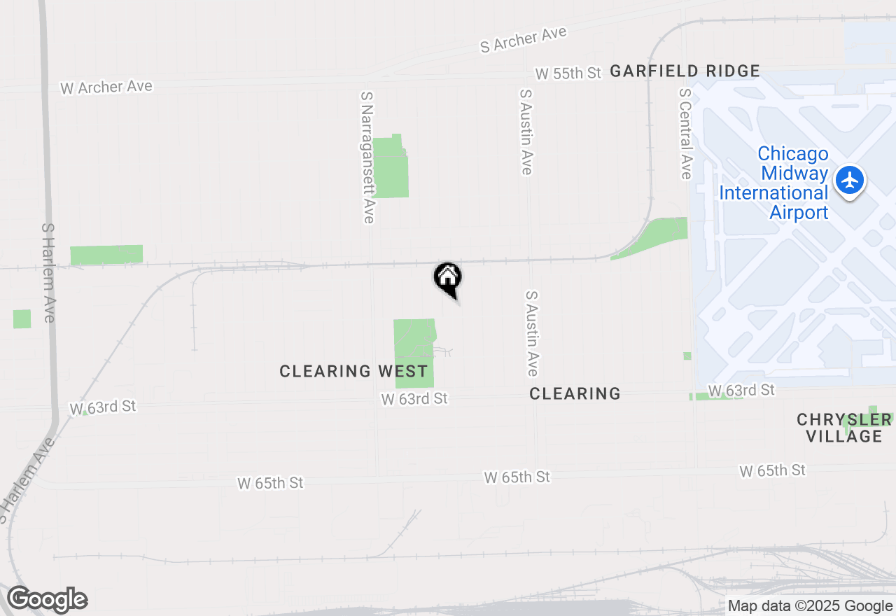 Map of 6046 S Melvina Avenue, Chicago, IL 60638