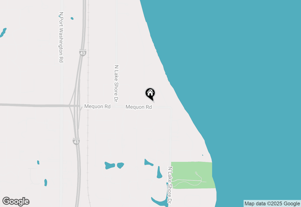 Map of 114 W Mequon Rd, Mequon, WI 53092