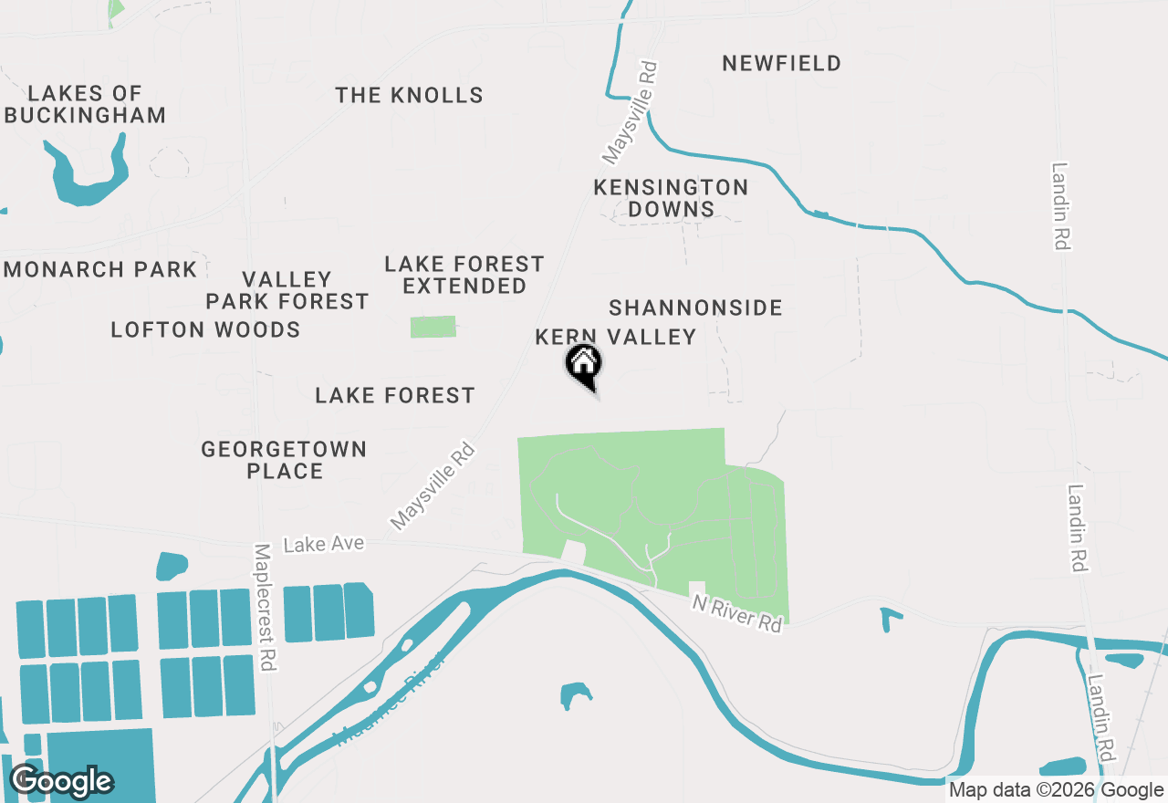 Map of 7428 Placer Run, Fort Wayne, IN 46815
