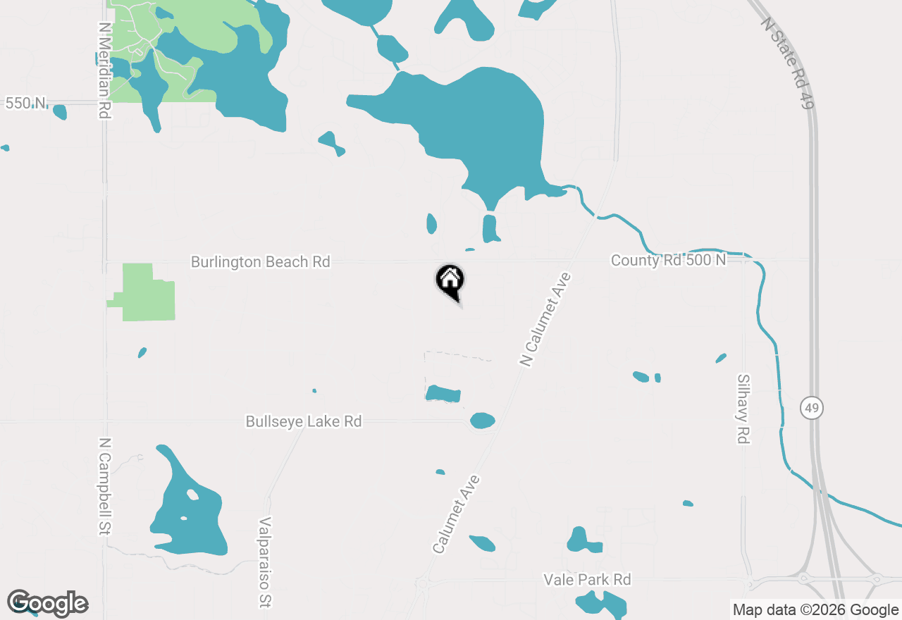 Map of 1302 Bobolink Road, Valparaiso, IN 46383