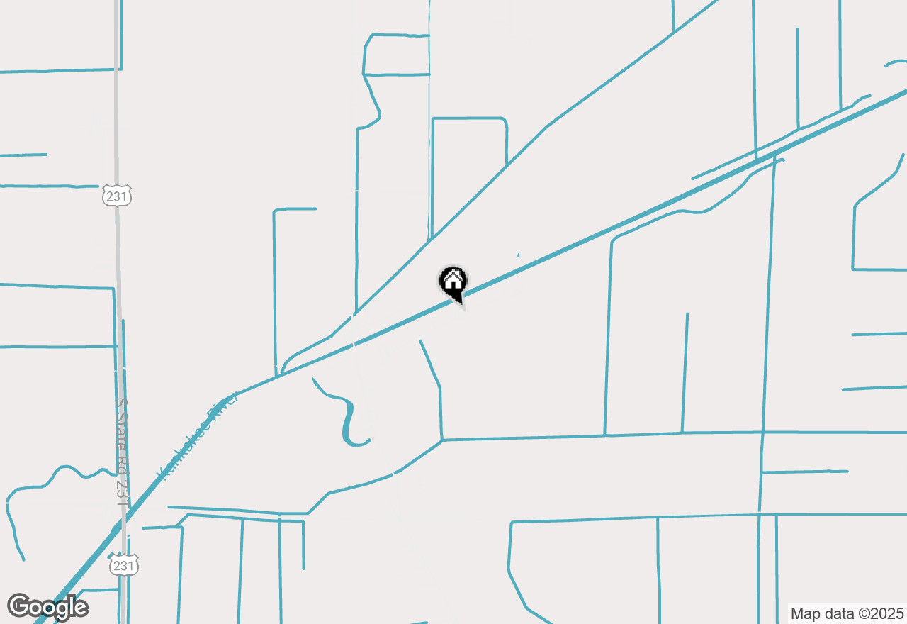 Map of 6860 Ramsey Road, Hebron, IN 46341