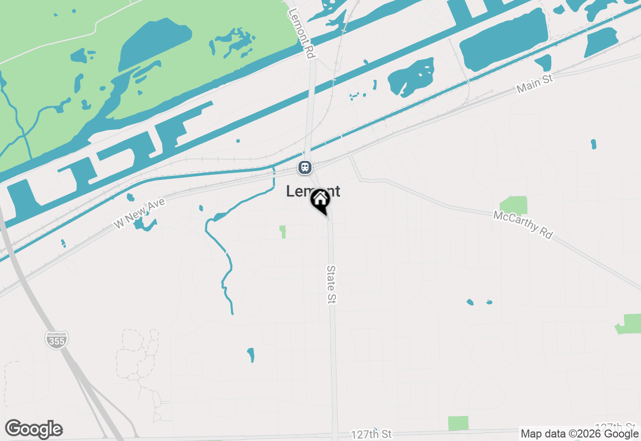 Map of 509 Singer Avenue, Lemont, IL 60439