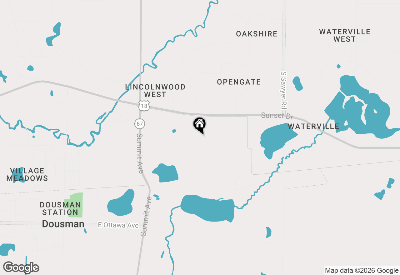 Map of 412 Ingleside Ct #LT51, Oconomowoc, WI 53066