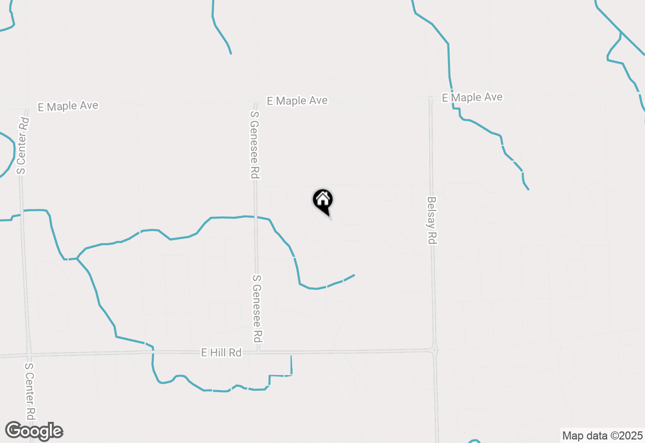 Map of 5360 Old Franklin Court, Grand Blanc, MI 48439