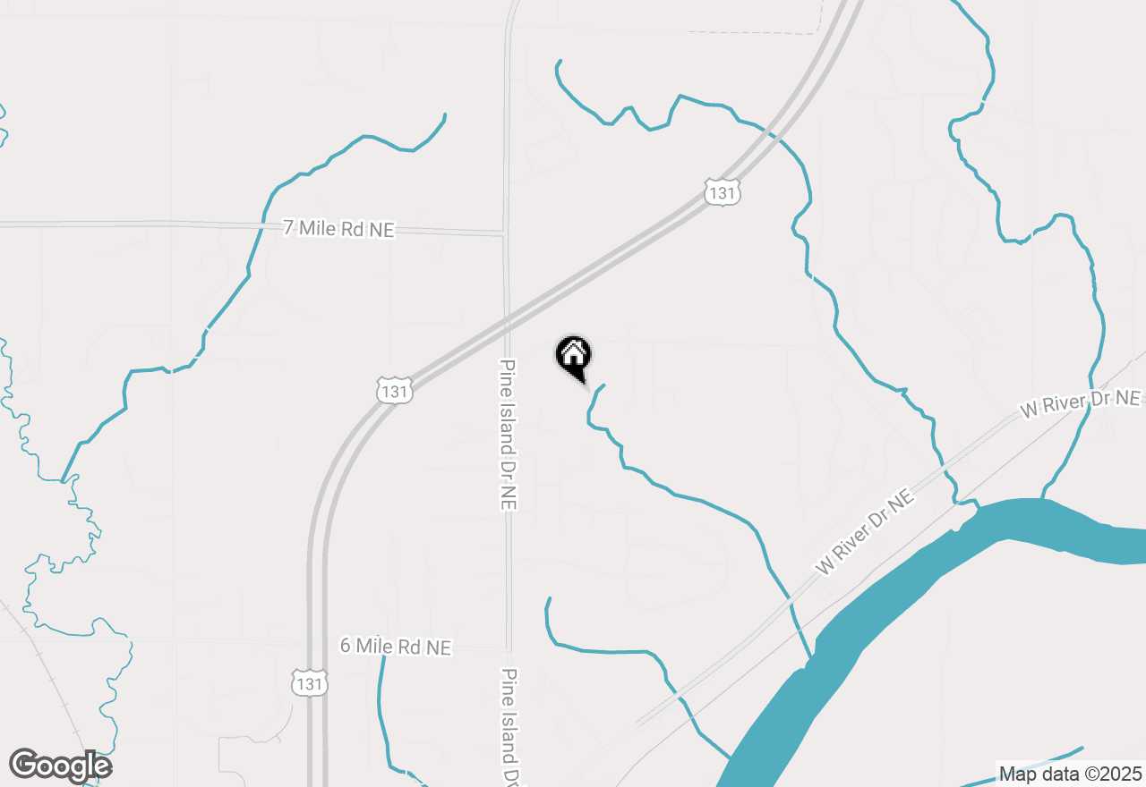 Map of 728 Buth Drive Ne, Comstock Park, MI 49321