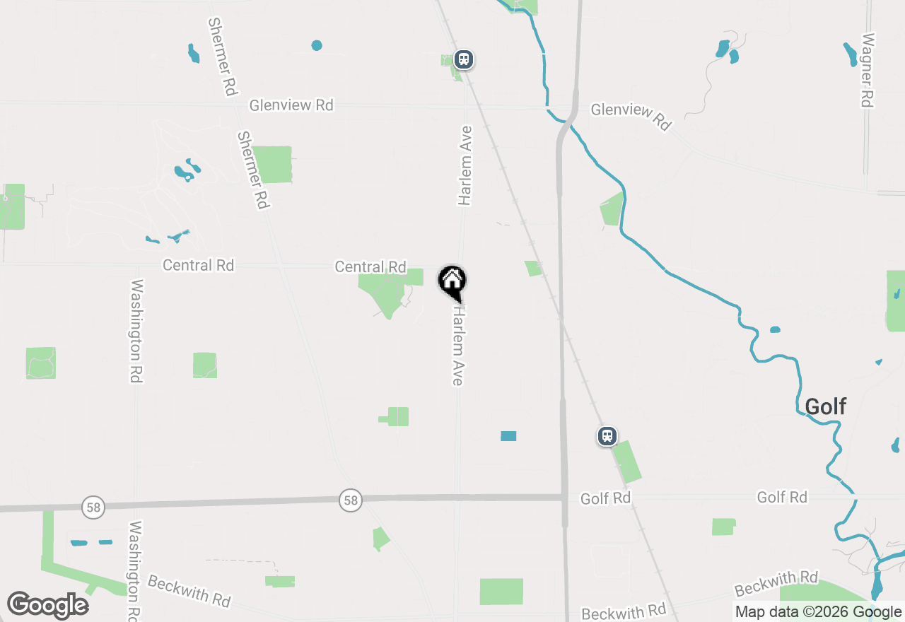 Map of 430 Harlem Avenue, Glenview, IL 60025