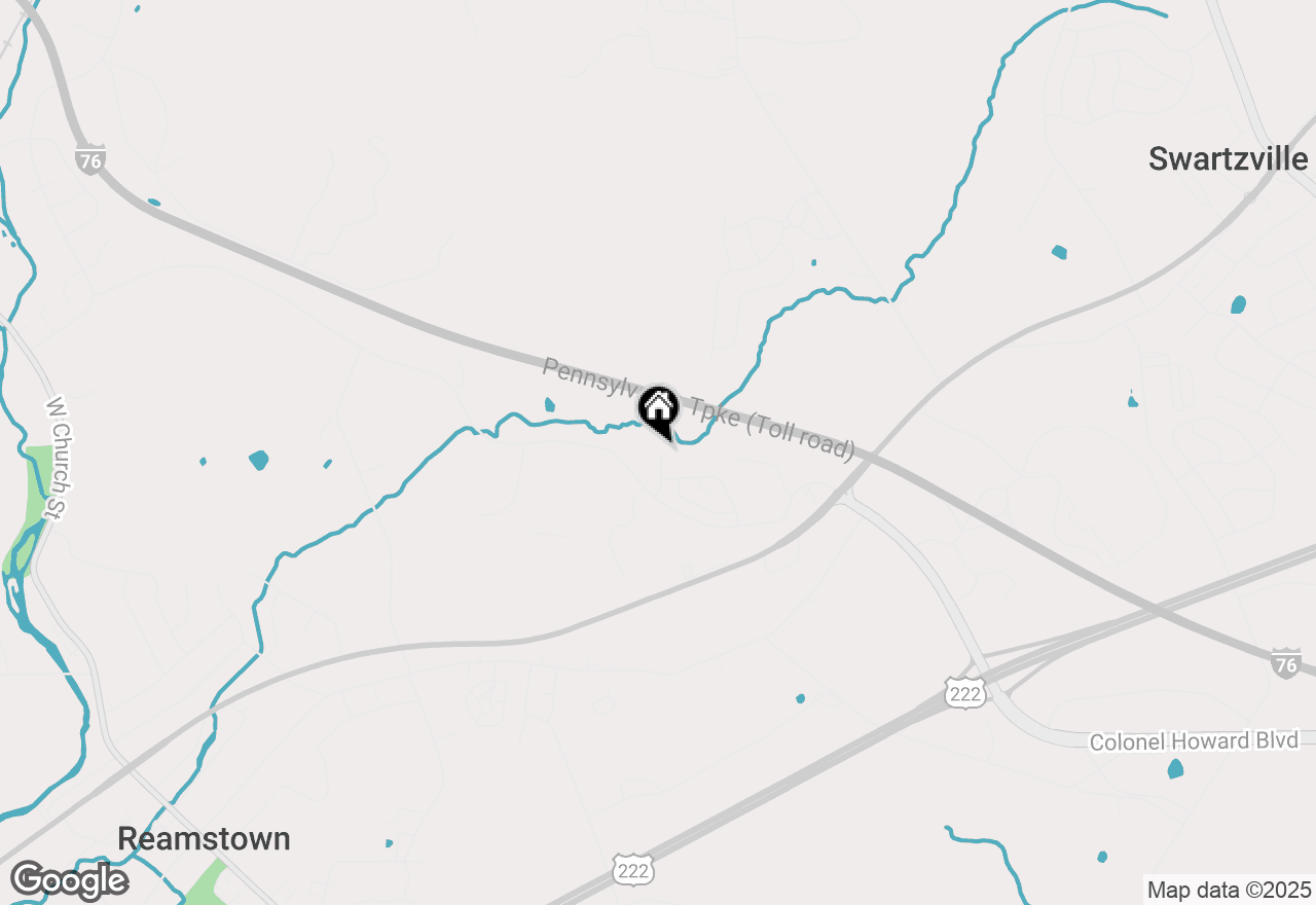 Map of 25 Stony Run Village, Denver, PA 17517