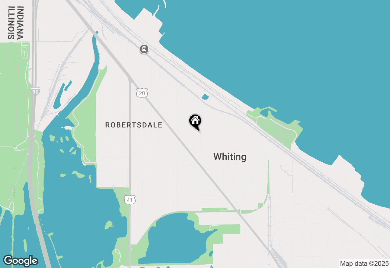 Map of 1720 Cleveland Avenue, Whiting, IN 46394