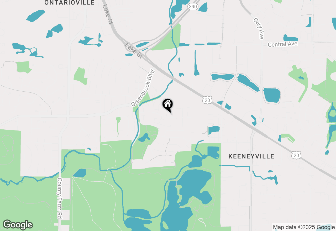 Map of 5561 Santa Cruz Drive, Hanover Park, IL 60133