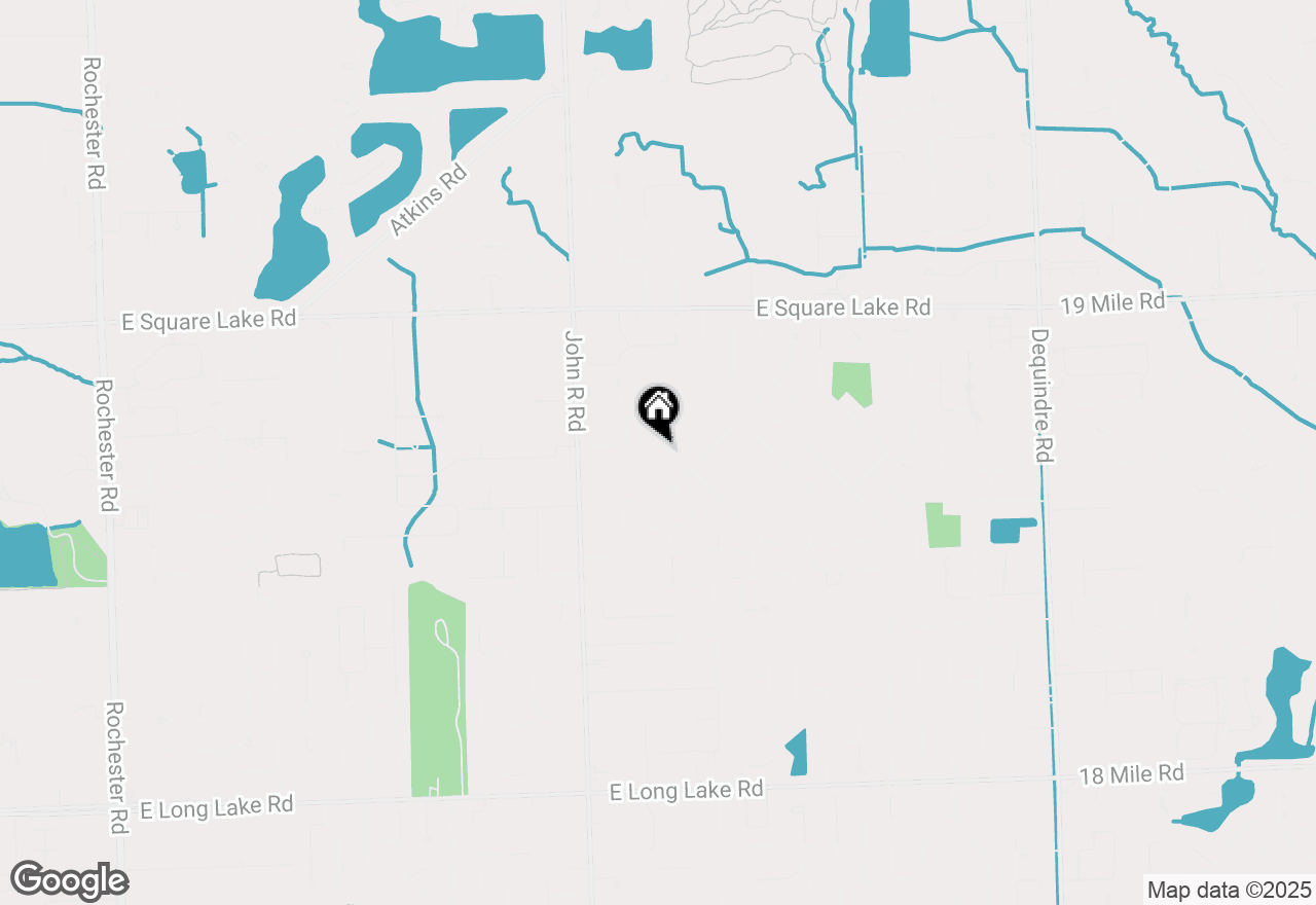 Map of 2096 Highbury Drive, Troy, MI 48085