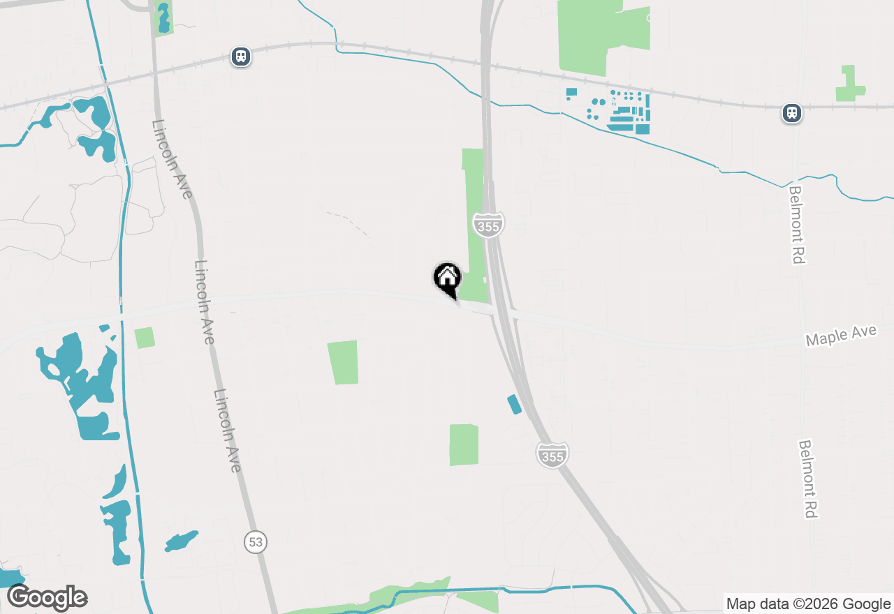 Map of 565 Maple Avenue #8, Lisle, IL 60532