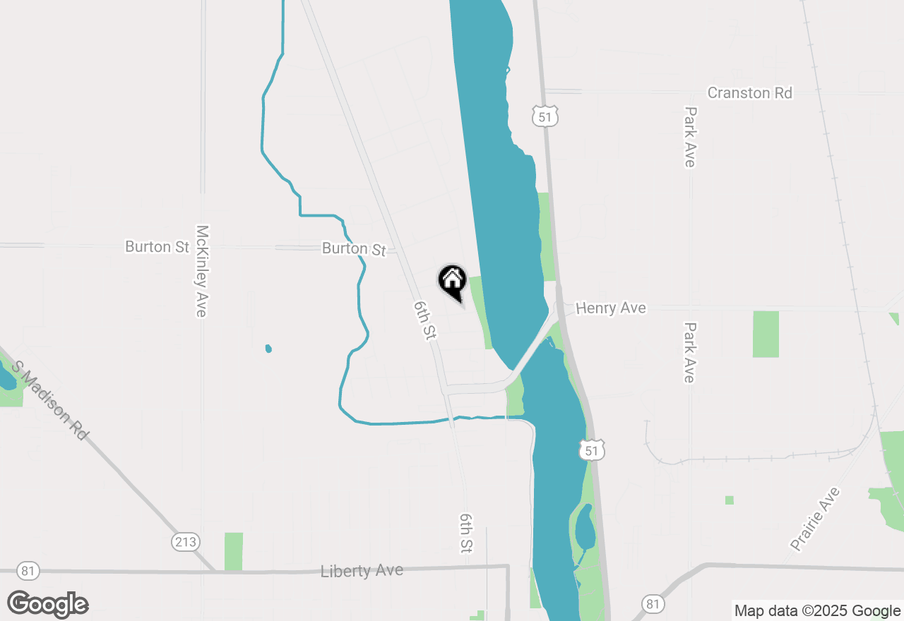 Map of 231 Carpenter Street, Beloit, WI 53511