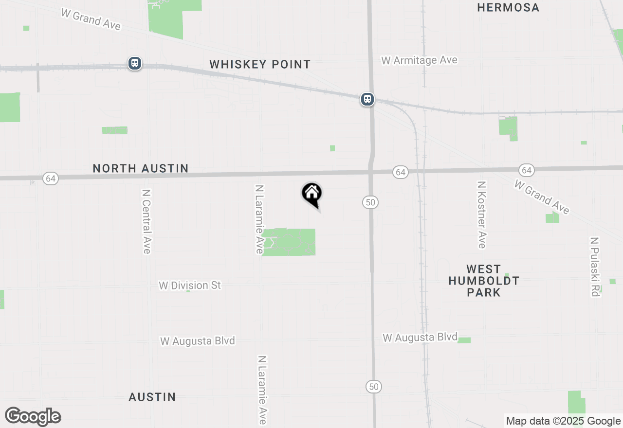 Map of 1430 N Lavergne Avenue, Chicago, IL 60651