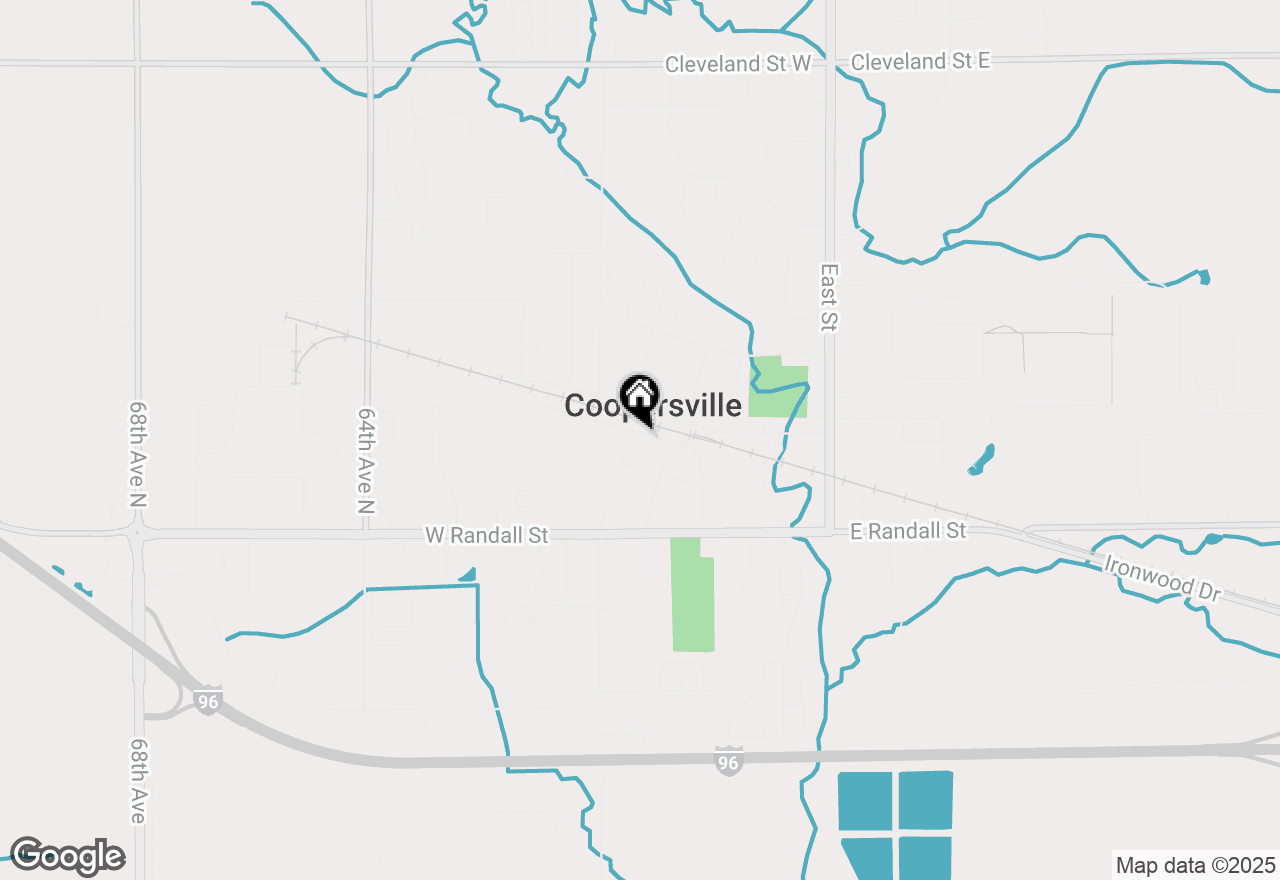 Map of 322 Danforth Street, Coopersville, MI 49404