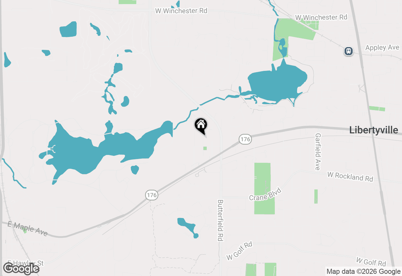 Map of 223 Kenloch Avenue, Libertyville, IL 60048