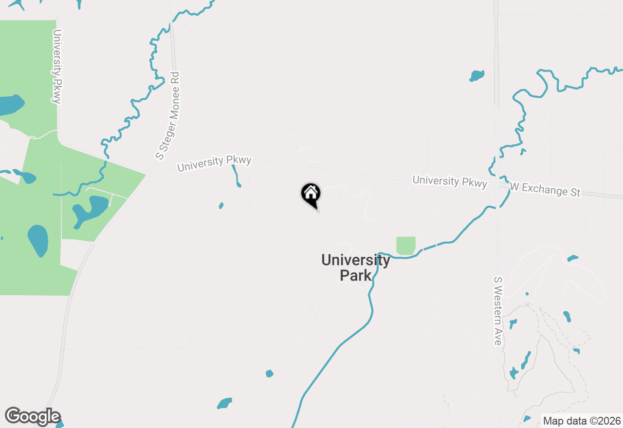 Map of 766 Mendocino Court #3, University Park, IL 60484