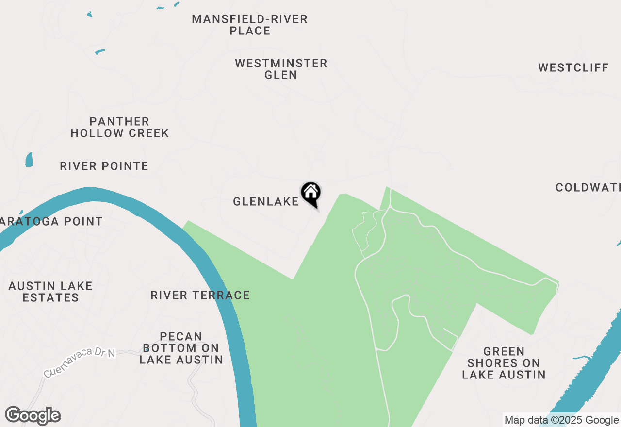 Map of 3805 Turkey Creek Dr, Austin, TX 78730