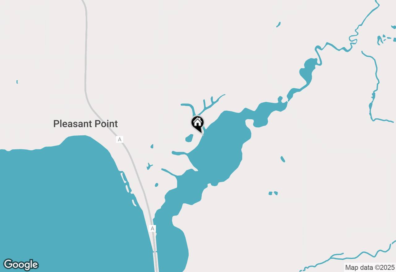Map of W775 Silver Creek Road, Green Lake, WI 54941