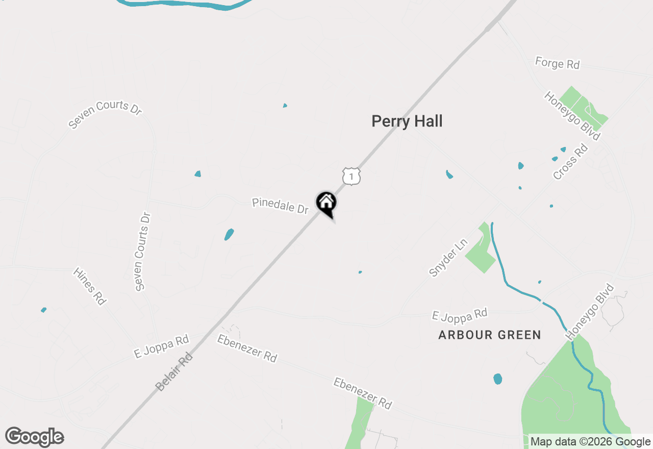 Map of 9412 Dana Vista Road, Baltimore, MD 21236