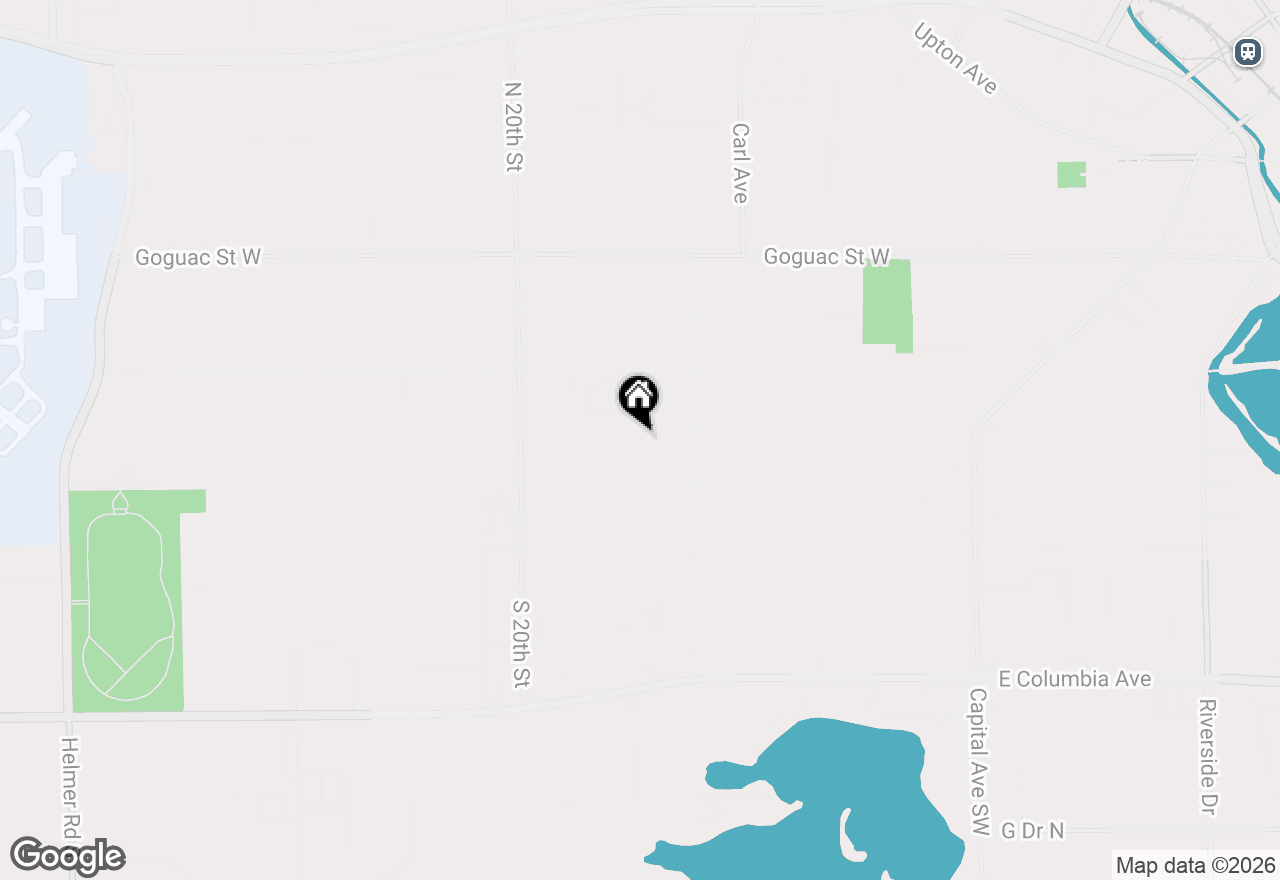 Map of 33 Pleasant Avenue, Battle Creek, MI 49015