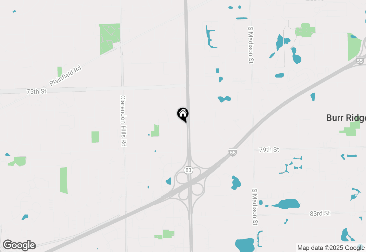 Map of 7711 Eleanor Place, Willowbrook, IL 60527