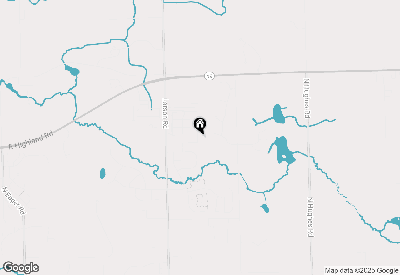 Map of 1594 Arbor View Lane, Howell, MI 48843