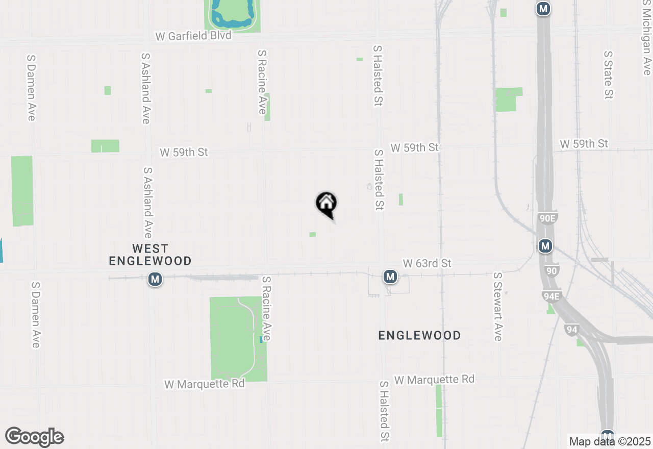 Map of 6137 S Morgan Street, Chicago, IL 60621